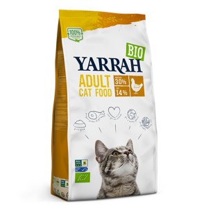 2,4kg Yarrah Bio csirke száraz macskatáp