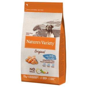 1,5kg Nature's Variety Original No Grain Mini Adult lazac száraz kutyatáp