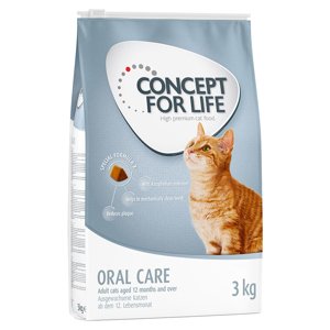 3x3kg Concept for Life Oral Care száraz macskatáp