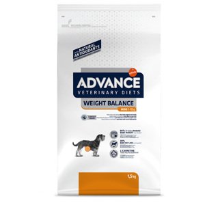 1,5kg Advance Veterinary Diets Weight Balance Mini száraz kutyatáp