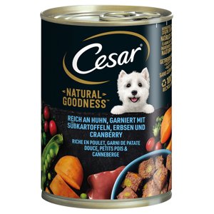 6x400g Cesar Natural Goodness Csirke nedves kutyatáp