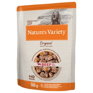 8x300g Nature's Variety Original Paté No Grain Medium/Maxi Adult marha nedves kutyatáp