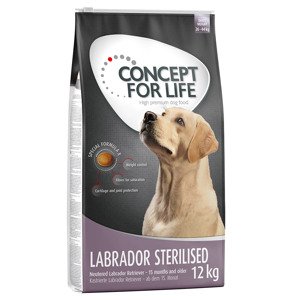 12kg Concept for Life Labrador Sterilised száraz kutyatáp