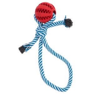 Marina kutyajáték kötéllel, labdával Ø 7,5 cm