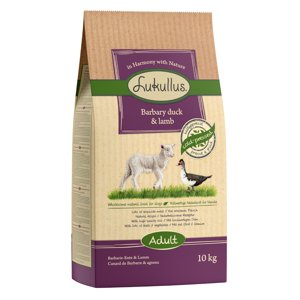 10kg Lukullus száraz kutyatáp 10% árengedménnyel- Adult pézsmaréce & bárány