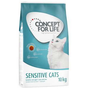 10kg Concept for Life Sensitive Cats száraz macskatáp