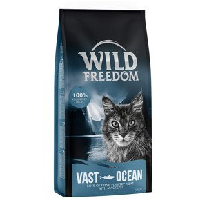 2x6,5kg Wild Freedom Adult "Vast Ocean" gabonamentes - makréla száraz macskatáp
