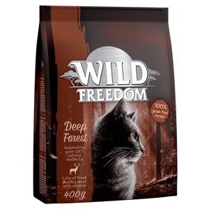 400g Wild Freedom Adult "Deep Forest" gabonamentes - szarvas száraz macskatáp
