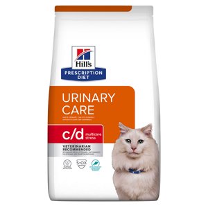 3kg Hill's Prescription Diet c/d Urinary Stress Urinary Care tengeri hal száraz macskatáp
