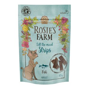 45g Rosie's Farm Snack "Strips" hal macskasnack