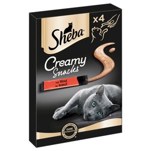 12x12g Sheba Creamy Snack marha macskasnack 2+1 ingyen