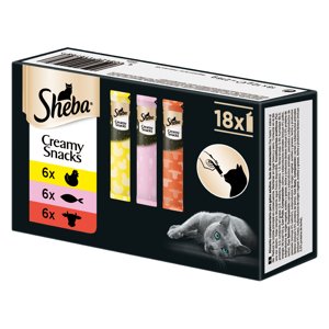 54x12g Sheba Creamy Snack multipack macskasnack 2+1 ingyen