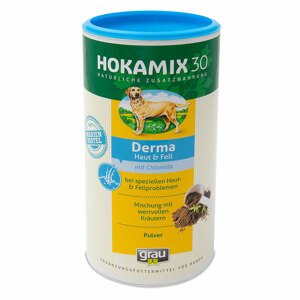 2x750g GRAU HOKAMIX 30 Derma por táplálékkiegészítő kutyáknak