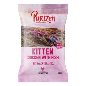 150g Purizon Kitten gabonamentes csirke & hal száraz macskatáp