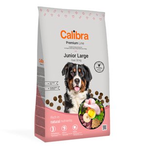 12kg Calibra Dog Premium Line Junior Large Breed csirke száraz kutyatáp