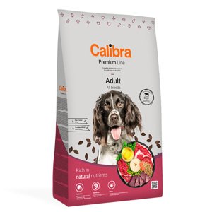 2x12kg Calibra Dog Premium Line Adult marha száraz kutyatáp