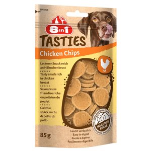 6x85g 8in1 Tasties csirke-chips kutyasnack