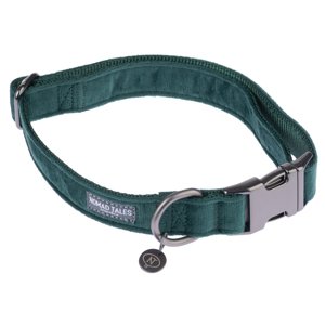 Nomad Tales Blush nyakörv kutyáknak, emerald (smaragdzöld)- S méret: 30 - 46 cm nyakkerület, Sz 15 mm