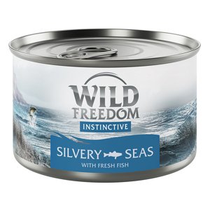 6x140g Wild Freedom Instinctive Silvery Seas - farkassügér nedves macskatáp