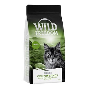 2kg Wild Freedom Adult "Green Lands" Sterilised bárány - gabonamentes száraz macskatáp