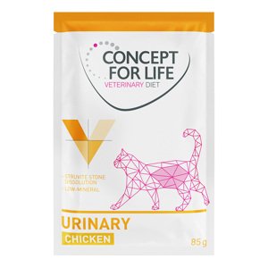 12x85g Concept for Life Veterinary Diet Urinary csirke nedves macskatáp
