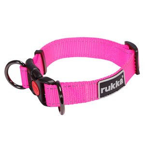 Rukka® Bliss Neon nyakörv kutyáknak, pink, L méret: 45 - 70 cm nyakkörfogat