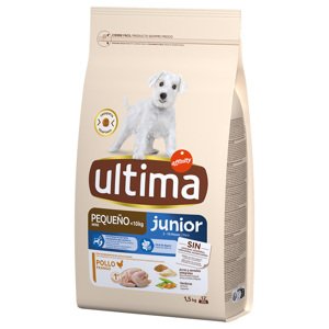 2x1,5kg Ultima Mini Junior száraz kutyatáp