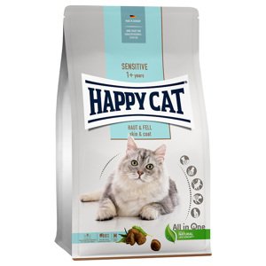 4kg Happy Cat Sensitive bőr & szőrzet száraz macskatáp