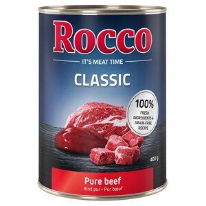 6x400g Rocco Classic Marha pur nedves kutyatáp 12% árengedménnyel