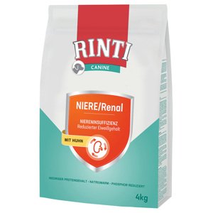 4kg RINTI Canine Niere und Renal csirke száraz kutyatáp