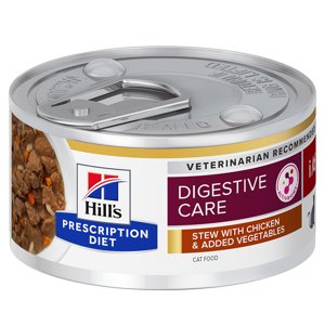 24x82g 20+4 ingyen!  Hill's Prescription Diet nedves macskatáp - i/d Digestive Care csirke & zöldség