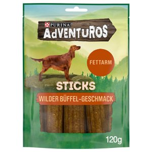 120g PURINA Adventuros Sticks bivaly kutyasnack