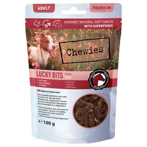 3x100g Chewiw Lucky Bits Adult ló kutyasnack