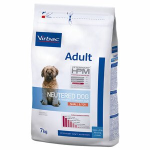 2x7kg Virbac Veterinary HPM Dog Felnőtt ivartalanított kutya Small & Toy - Száraz kutyatáp