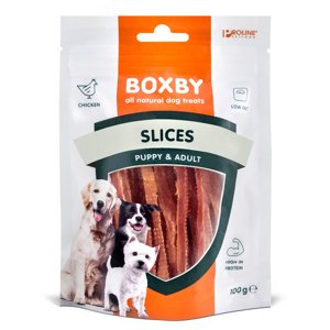 3x100  Boxby Slices csirke kutyasnack