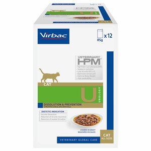 24x85g Virbac Veterinary Cat Urology Dissolution & Prevention nedves macskatáp