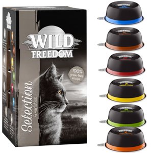 24x85g Wild Freedom Adult nedves macskatáp Vegyes csomag 20% kedvezménnyel