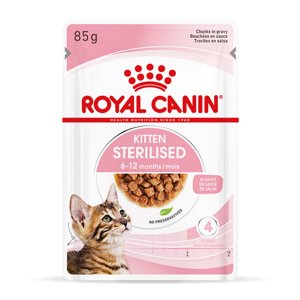 Royal Canin Sterilised Kitten szószban - 24 x 85 g