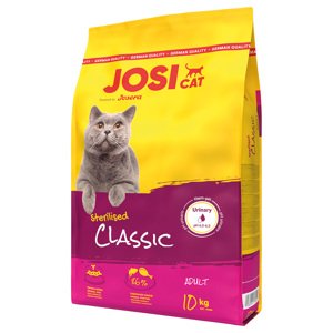 2x10kg JosiCat Sterilised Classic lazac száraz macskatáp
