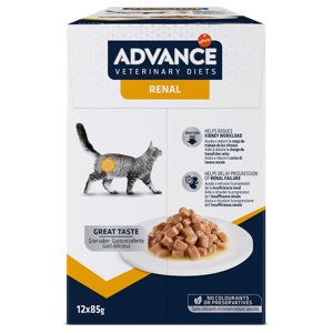 24x85g Advance Veterinary Diets Feline Renal nedves macskatáp 20+4 ingyen