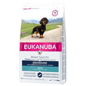 3x2,5kg Eukanuba Adult Breed Specific Dachshund száraz kutyatáp