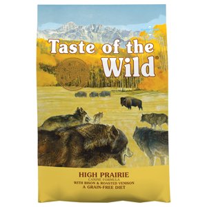 2x12,2 kg Taste of the Wild High Prairie Canine kutyatáp