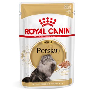 Royal Canin Persian Adult - Kiegészítésül: 24 x 85 g Royal Canin Breed Persian nedvestáp