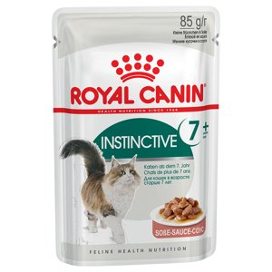 12x85g Royal Canin Instinctive 7+ szószban nedves macskatáp