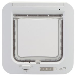 SureFlap Microchip csapóajtó - Fehér