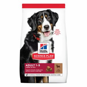 2x14kg Hill's Canine Adult 1-5 Large bárány & rizs száraz kutyatáp