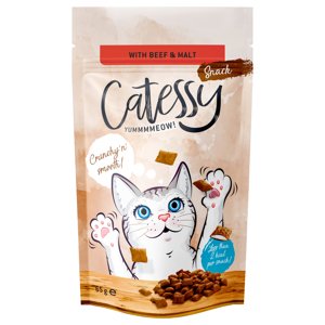 65g Catessy jutalomfalat macskáknak-Antihairball marha & maláta