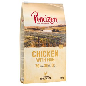 2x6,5kg Purizon Adult csirke & hal száraz macskatáp