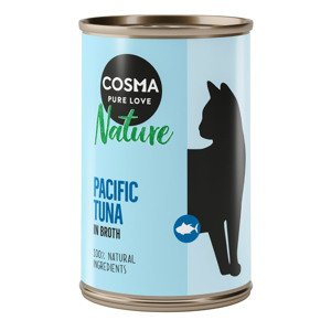 6x140g Cosma Nature nedves macskatáp- Csendes-óceáni tonhal