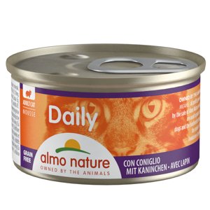 6x85g Almo Nature Daily Menu - Nyúl mousse